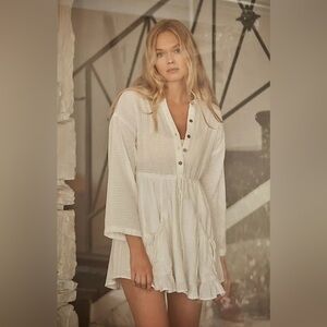 Free people endless summer so serene mini dress